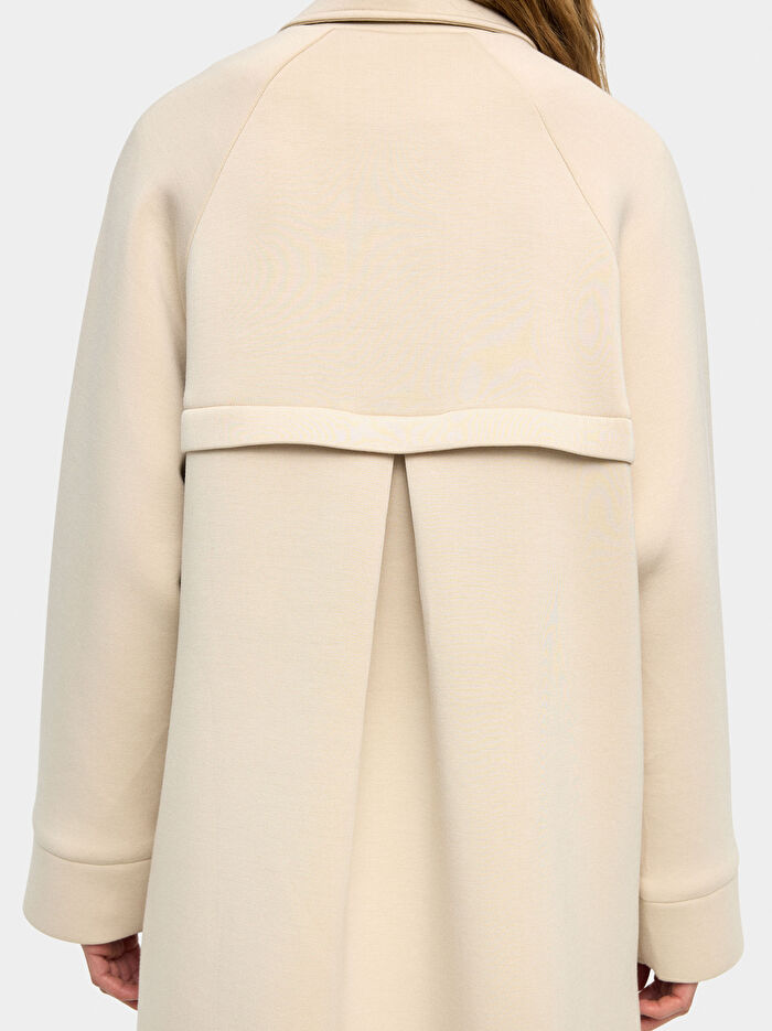 Yumuşak Dokulu ve Astarlı Trençkot