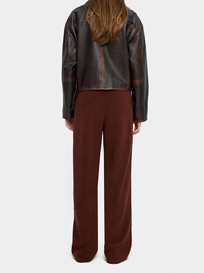 Elastik Bel Düz Pantolon