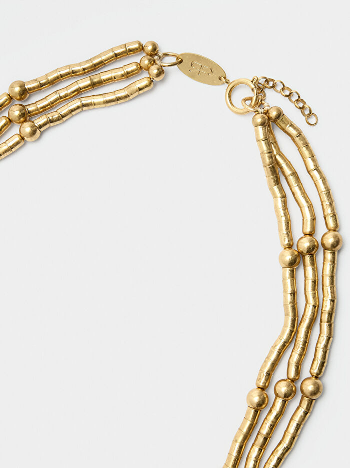 Esnek Boncuklu Kolye