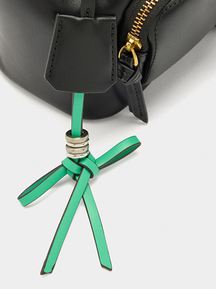 Charmlı Mini Sırt Çantası