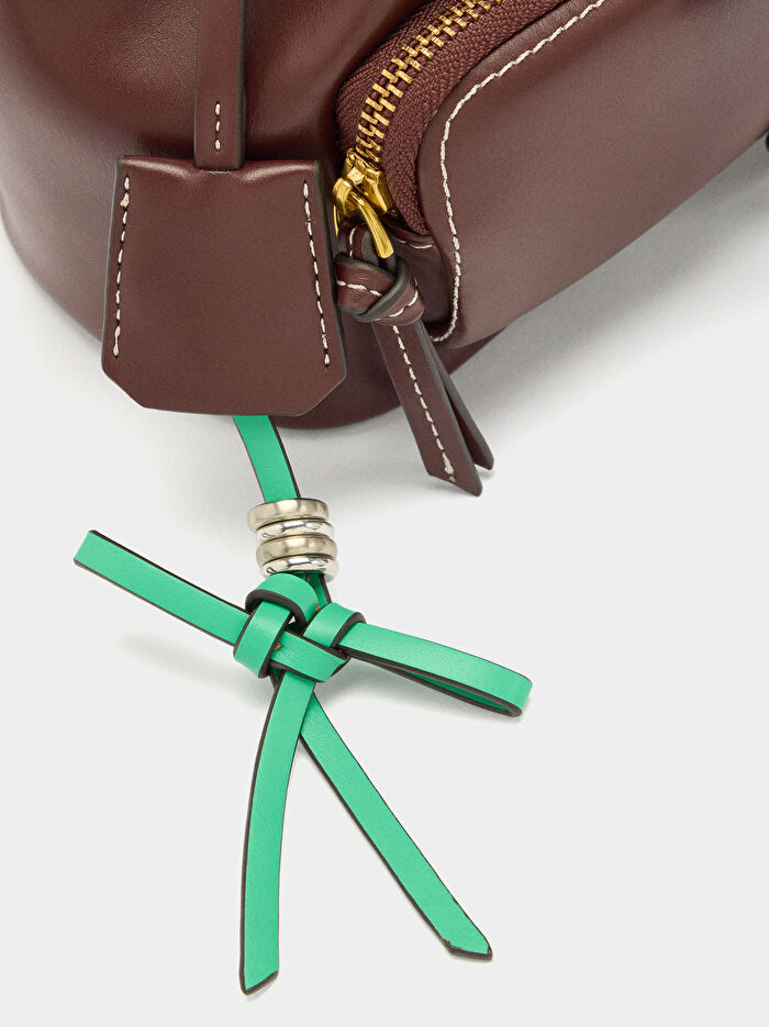 Charmlı Mini Sırt Çantası