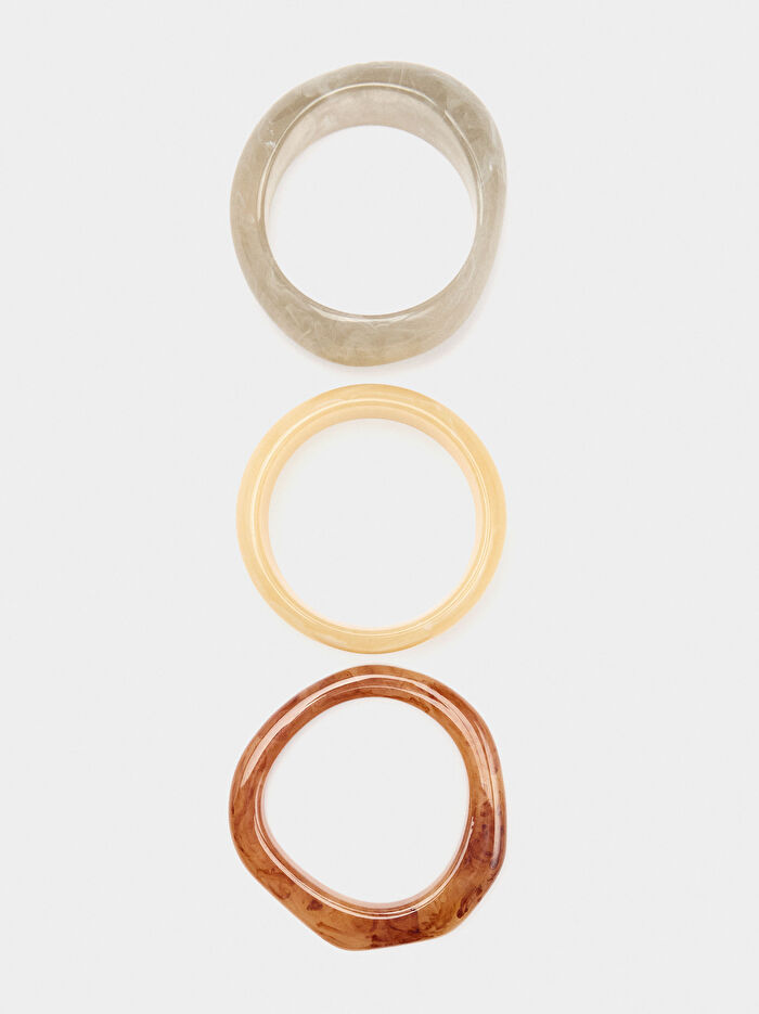 Resin Taş Efektli Bileklik