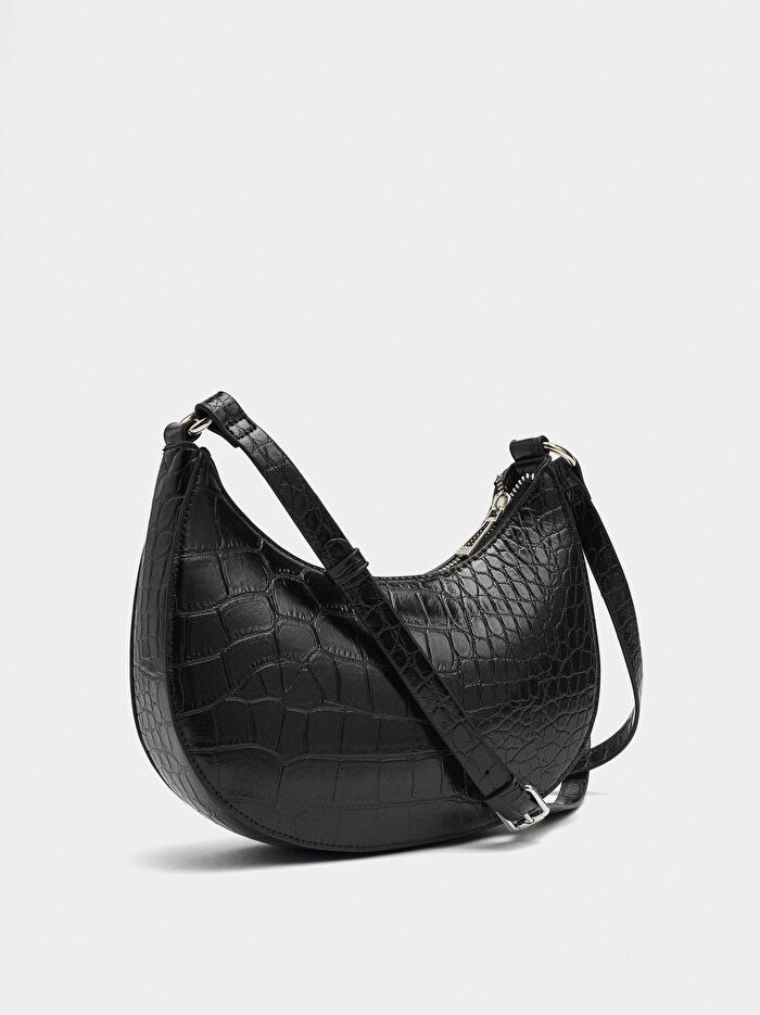 Desenli Omuz Çantası