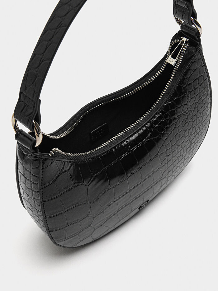 Desenli Omuz Çantası