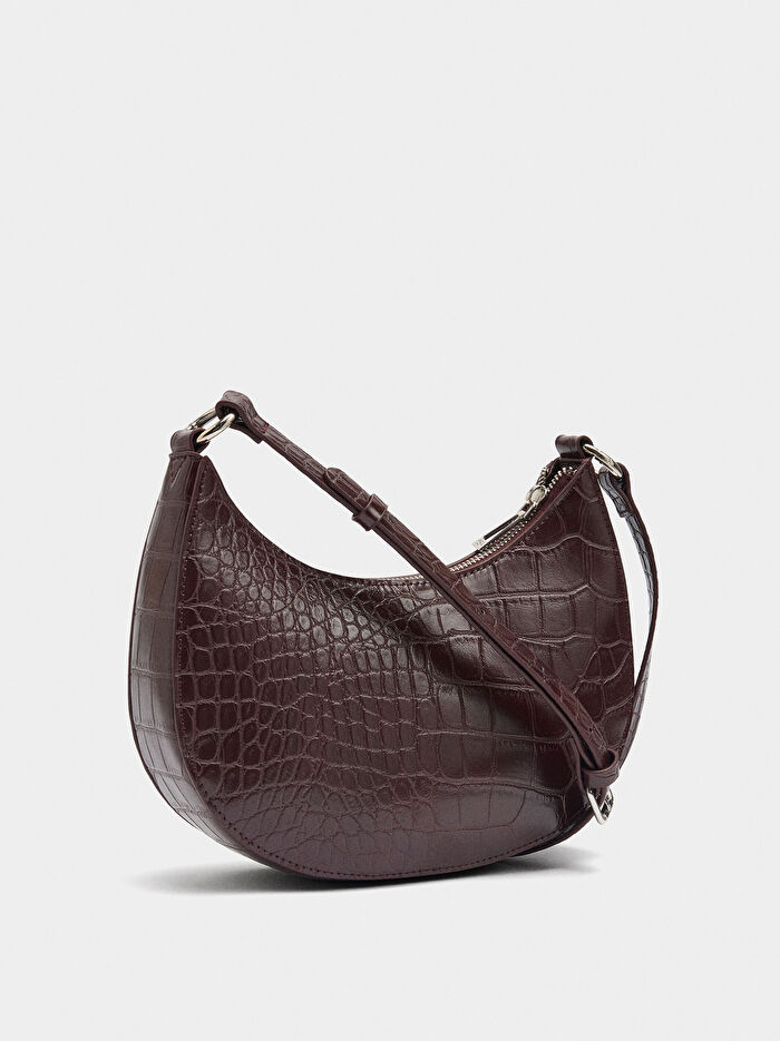 Desenli Omuz Çantası