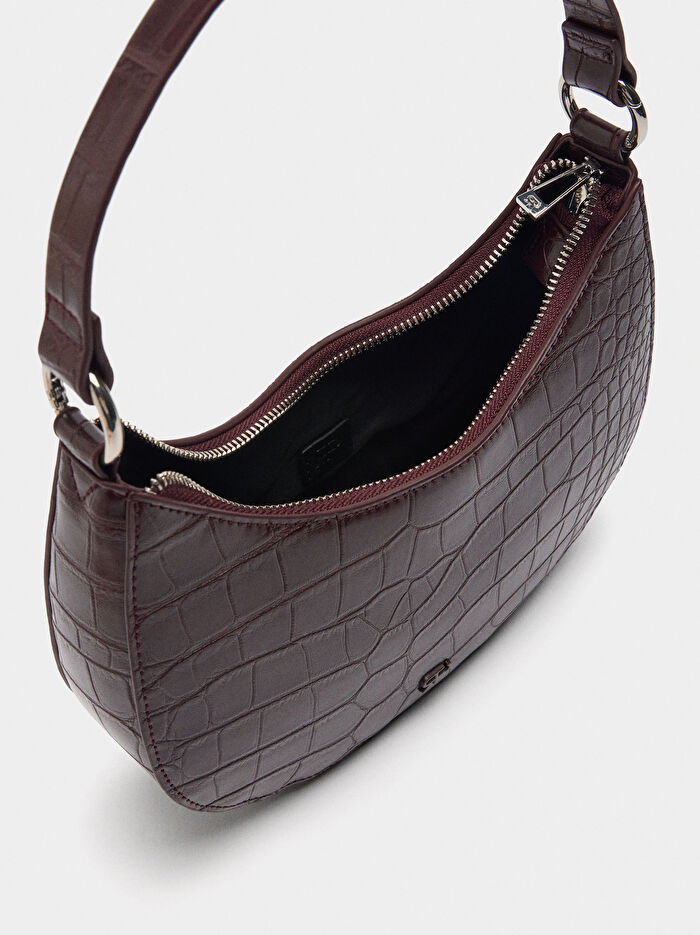 Desenli Omuz Çantası