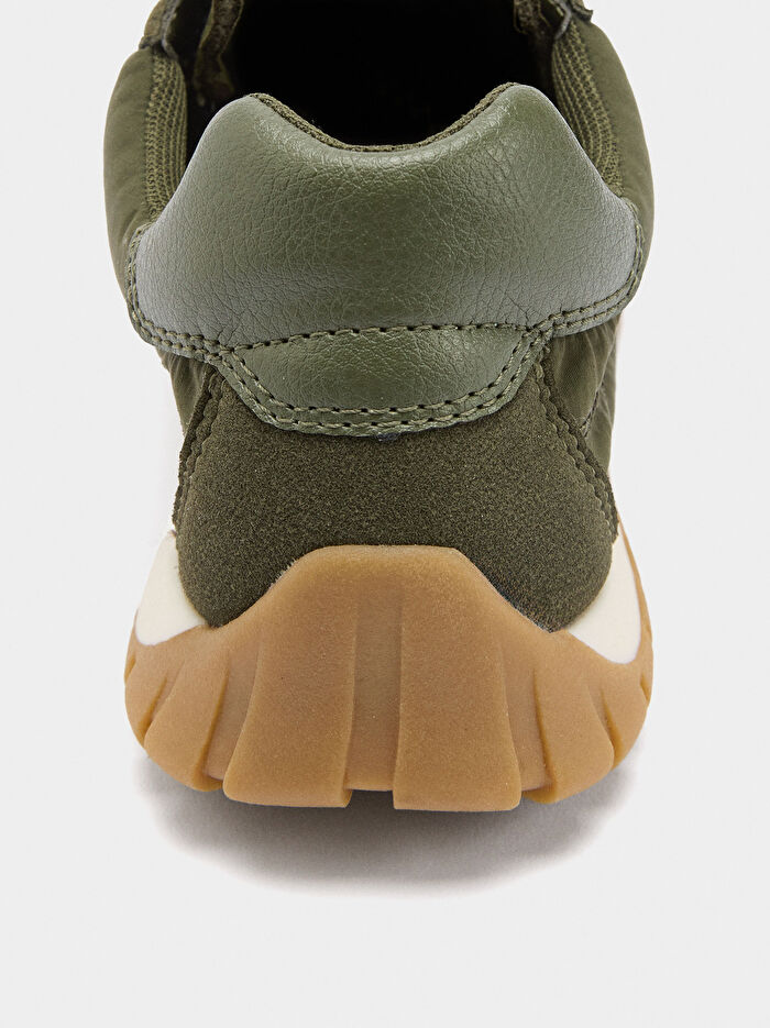 Tek Renkli Spor Ayakkabı