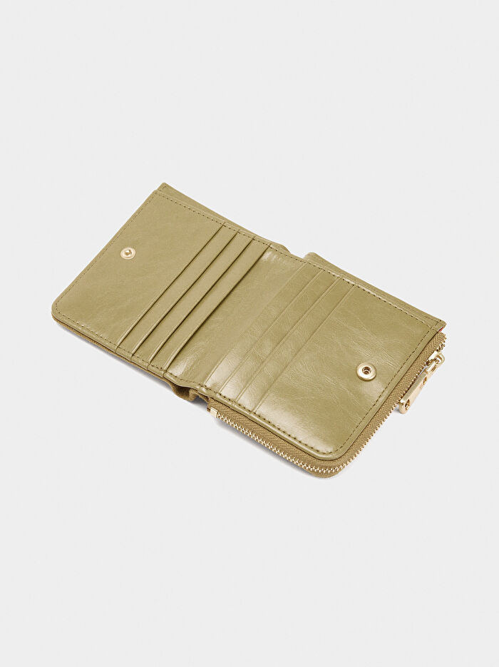 Basic Deri Efektli Cüzdan