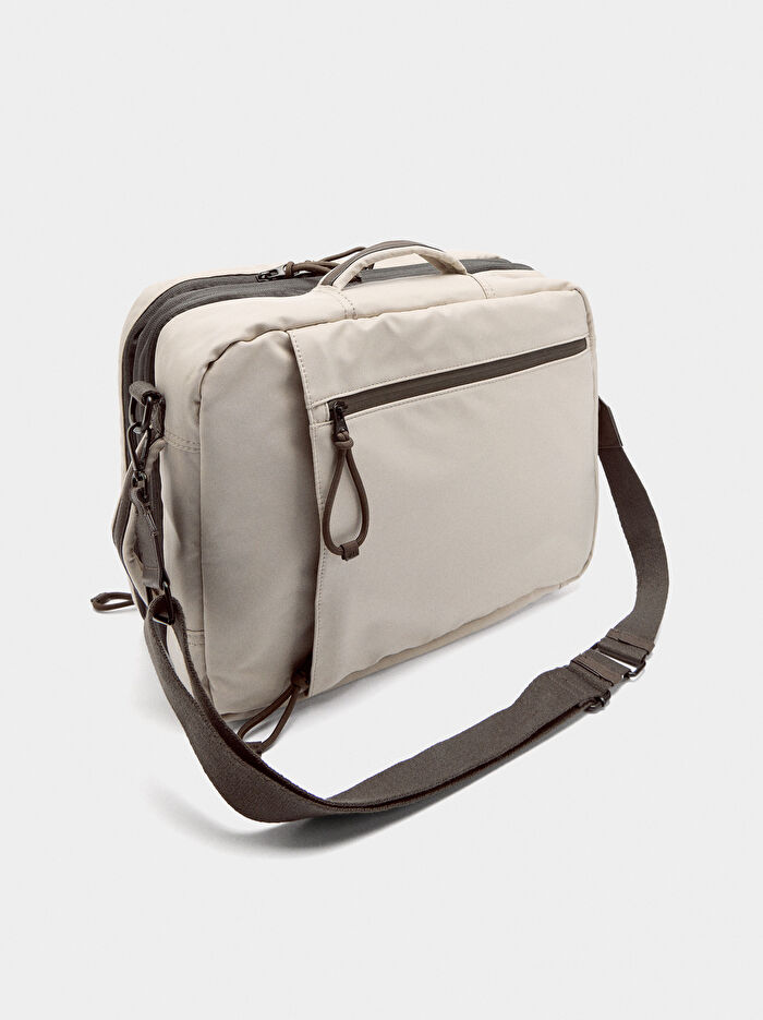 Teknik Kumaş Kabin Boy Sırt Çantası