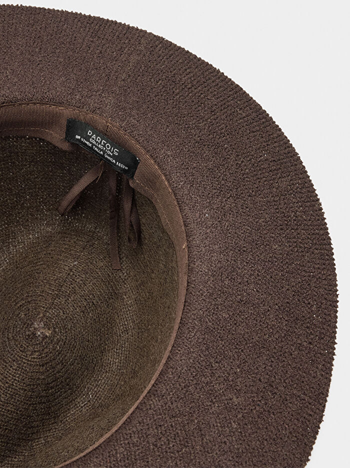 Toka Detaylı Örme Şapka