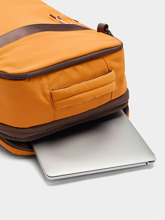 Teknik Kumaş Kabin Boy Sırt Çantası