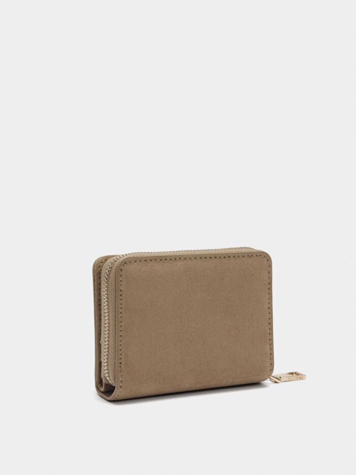 Deri Efektli Cüzdan S