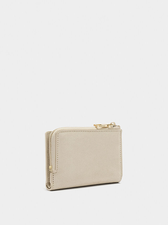 Deri Efektli Cüzdan XS