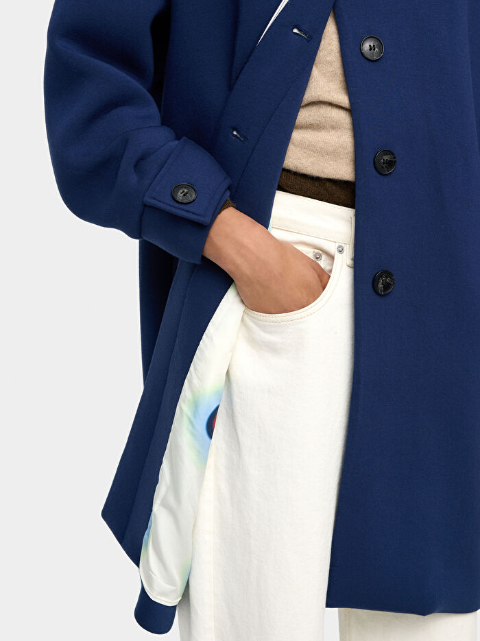 Yumuşak Dokulu ve Astarlı Trençkot