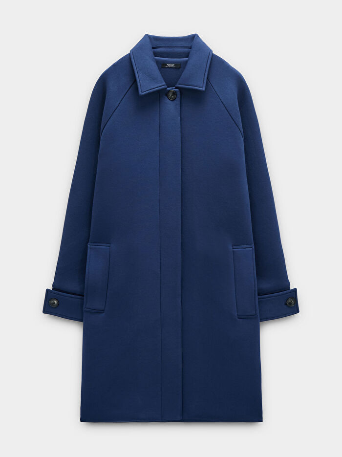 Yumuşak Dokulu ve Astarlı Trençkot