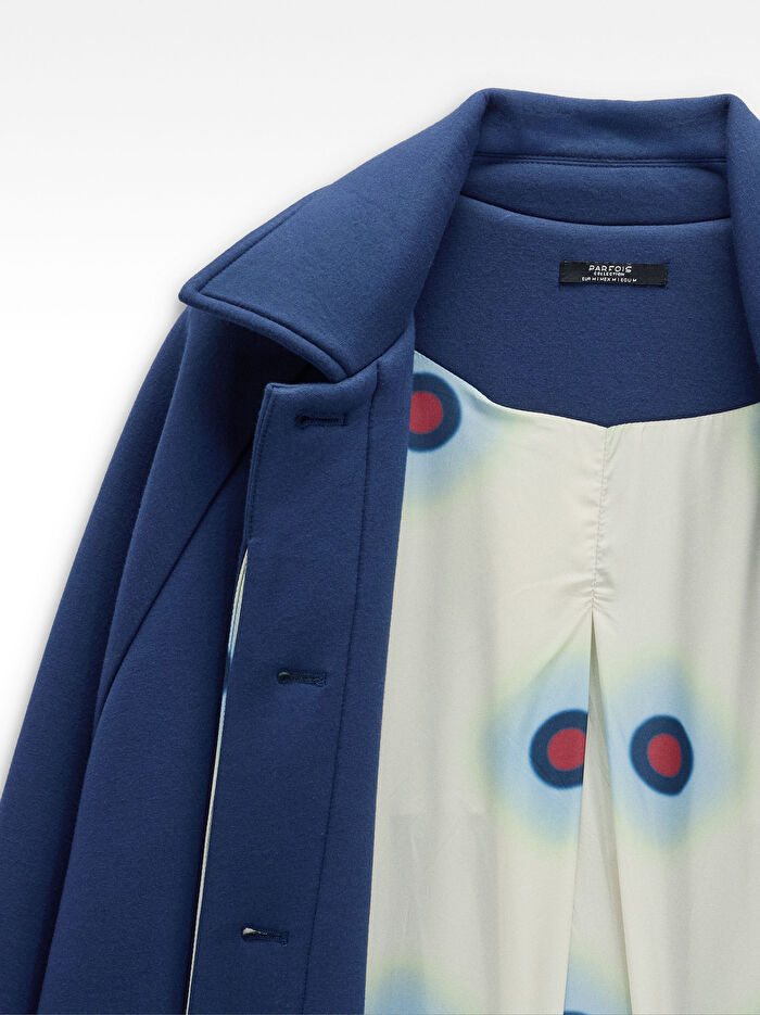 Yumuşak Dokulu ve Astarlı Trençkot