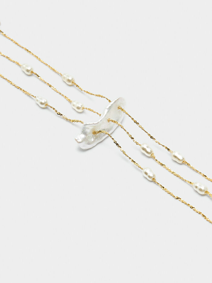 Tatlı Su İncili Çoklu Bileklik