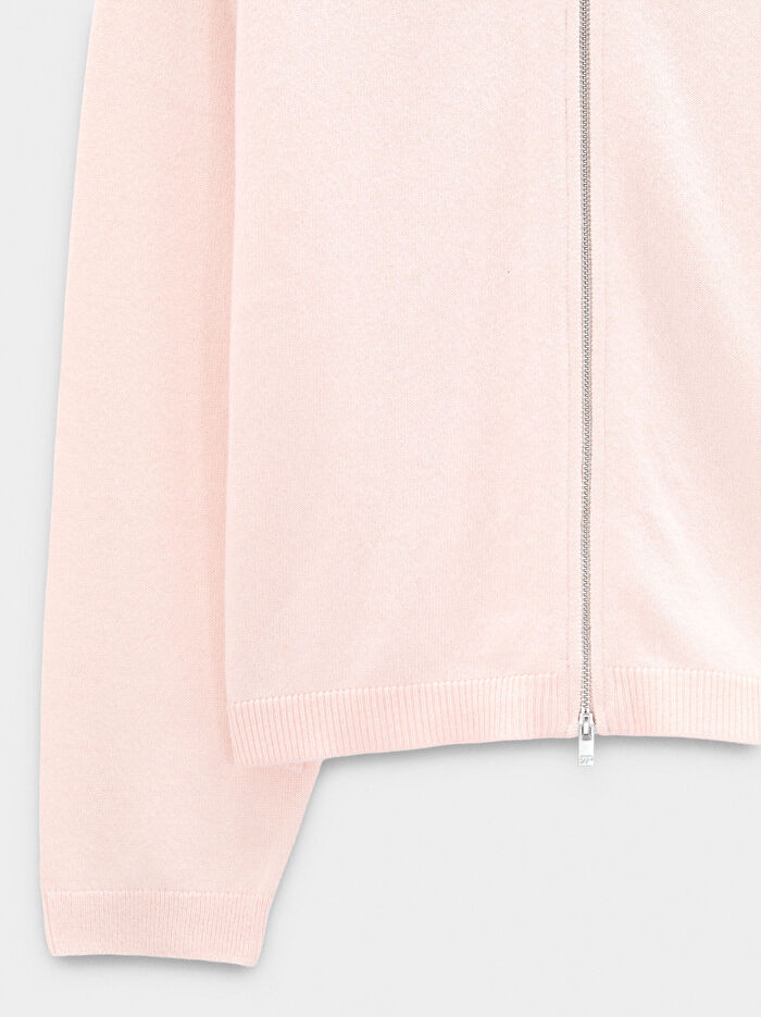 Kapüşonlu Örme Hırka