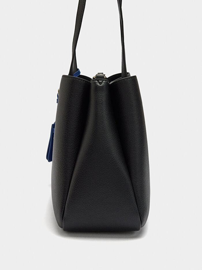 Charm'lı Shopper Çanta