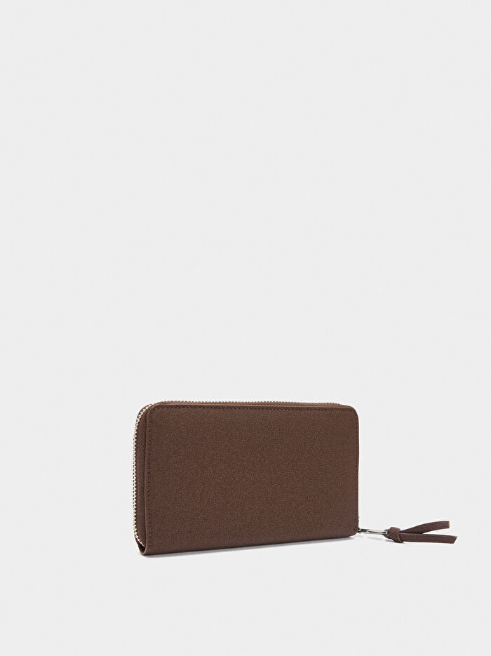 Dokulu ve Fermuarlı Cüzdan