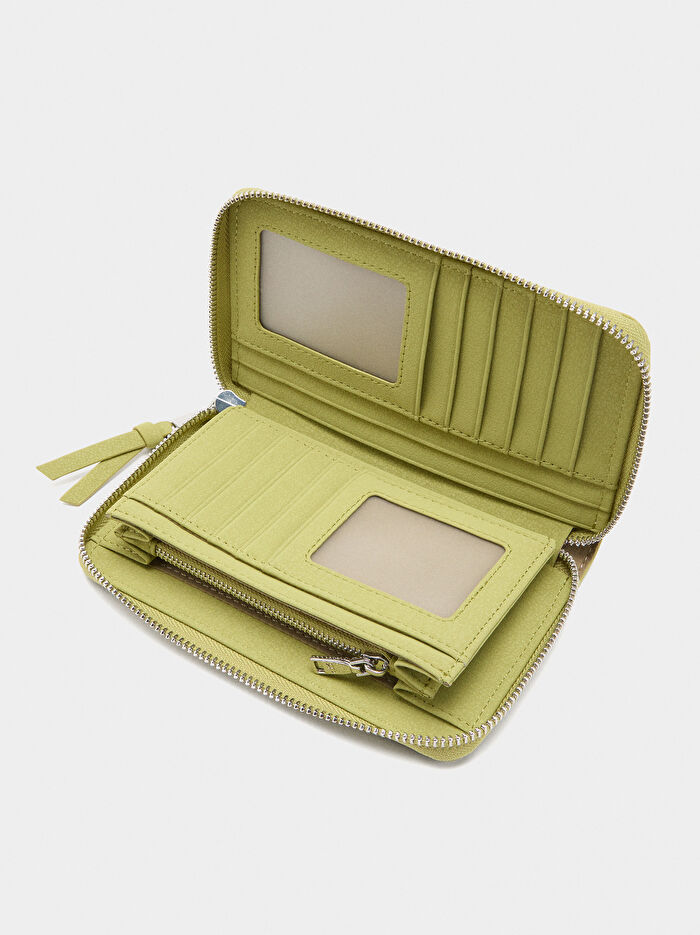 Dokulu ve Fermuarlı Cüzdan