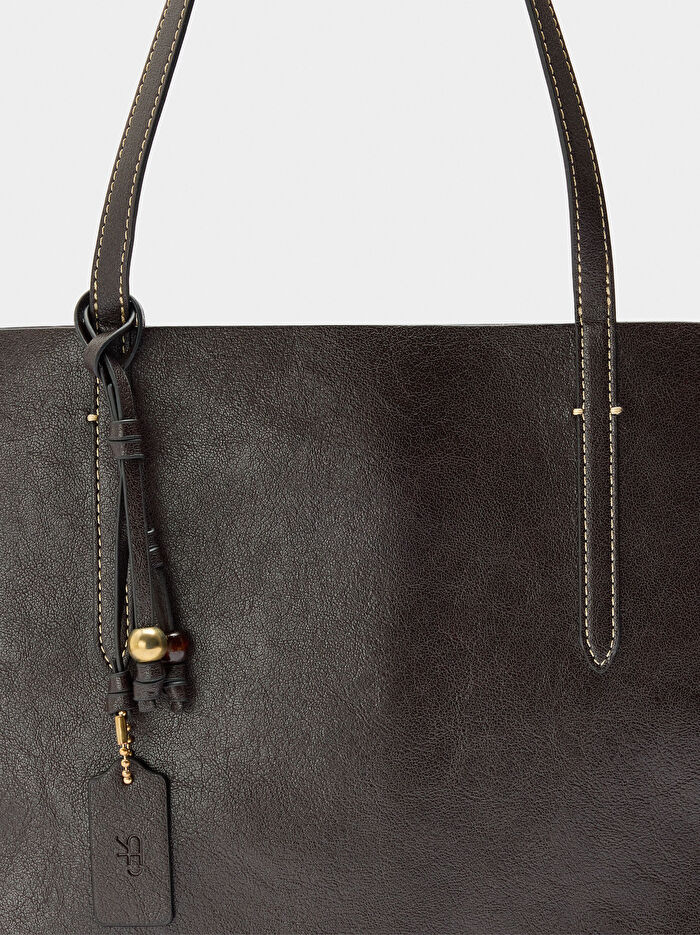 İçi Çıkarılabilir Çift Taraflı Shopper Çanta L