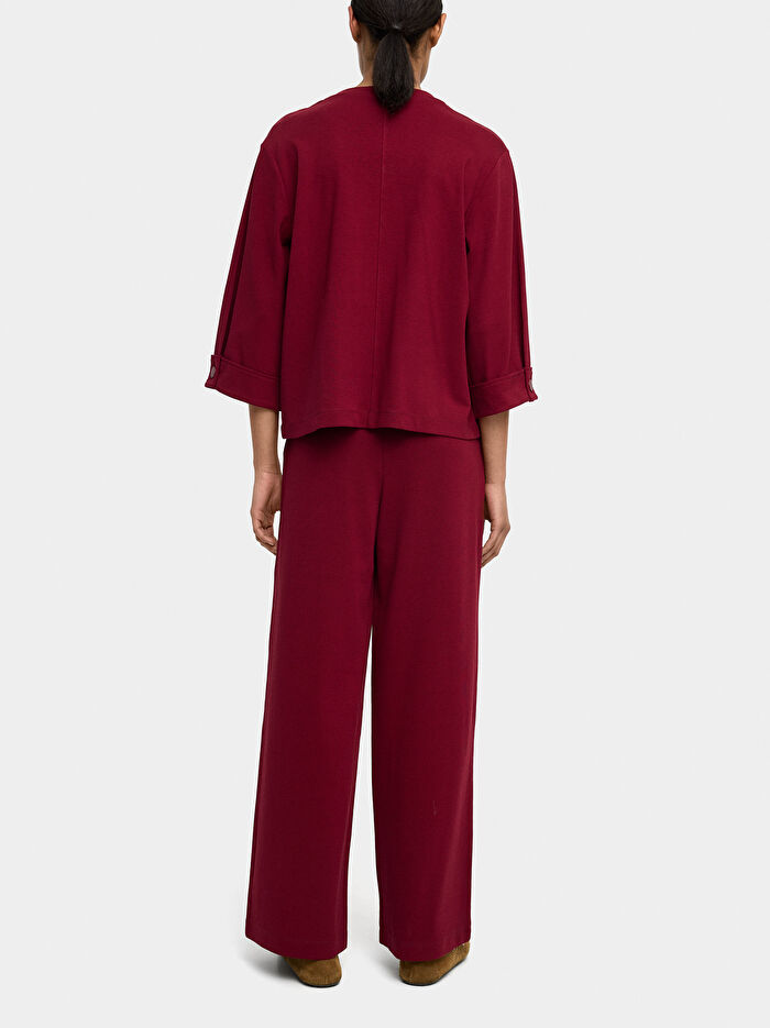 Cepli ve Elastik Bel Pantolon