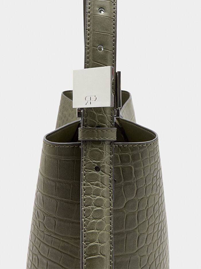 Desenli Omuz Çantası