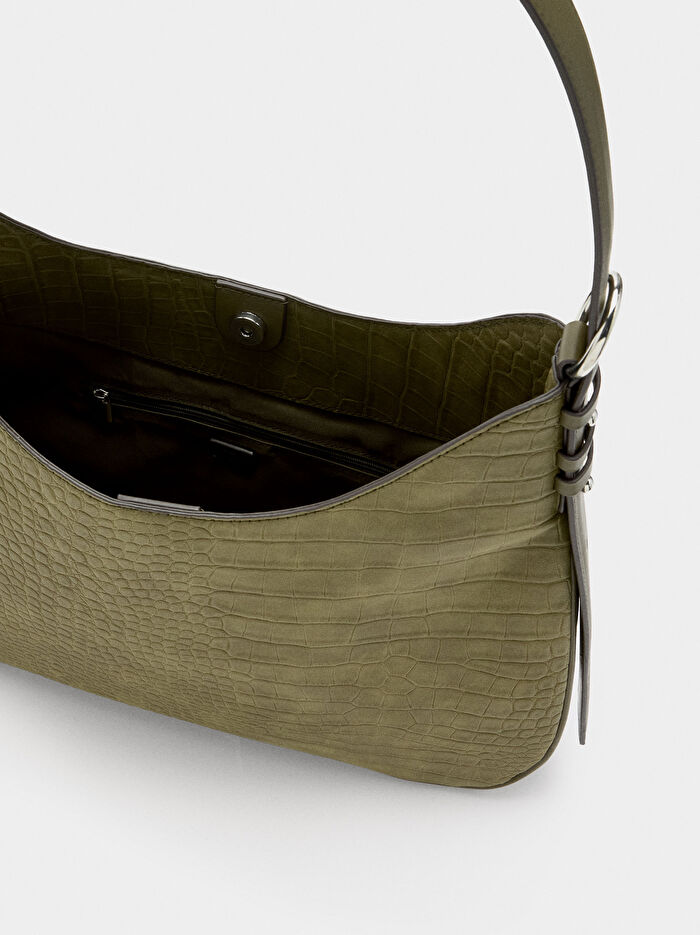 Desenli Omuz Çantası