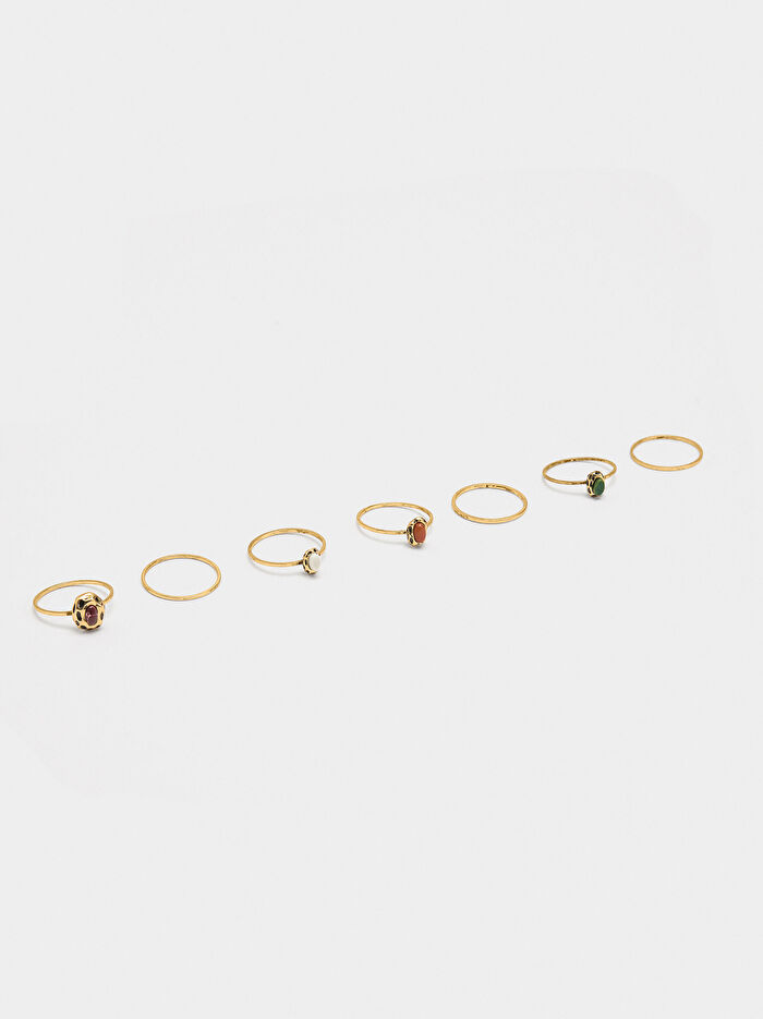 Taşlı Yüzük Seti