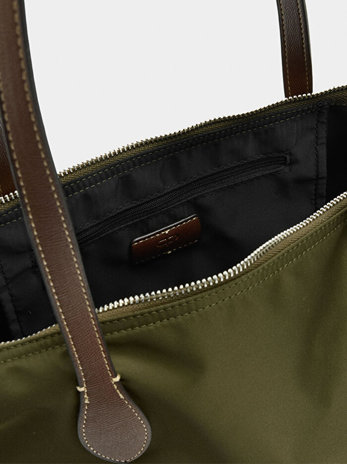 Teknik Kumaş Shopper Çanta L