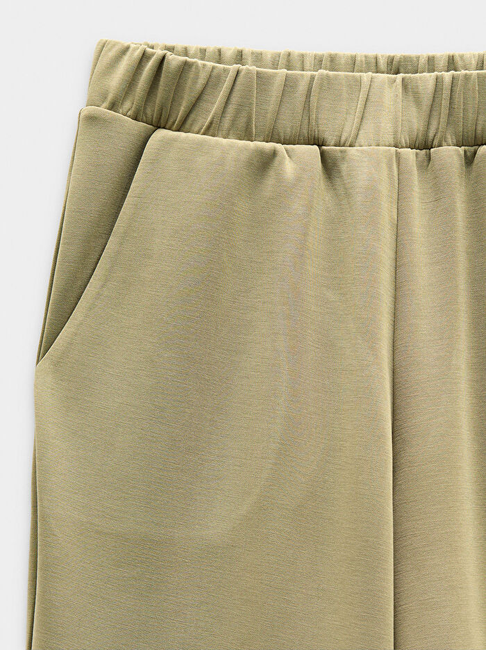 Elastik Belli Pantolon