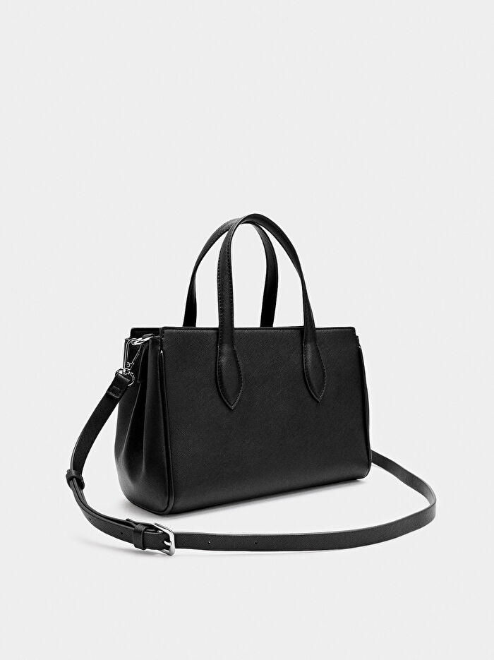 Dokulu Tote Çanta M