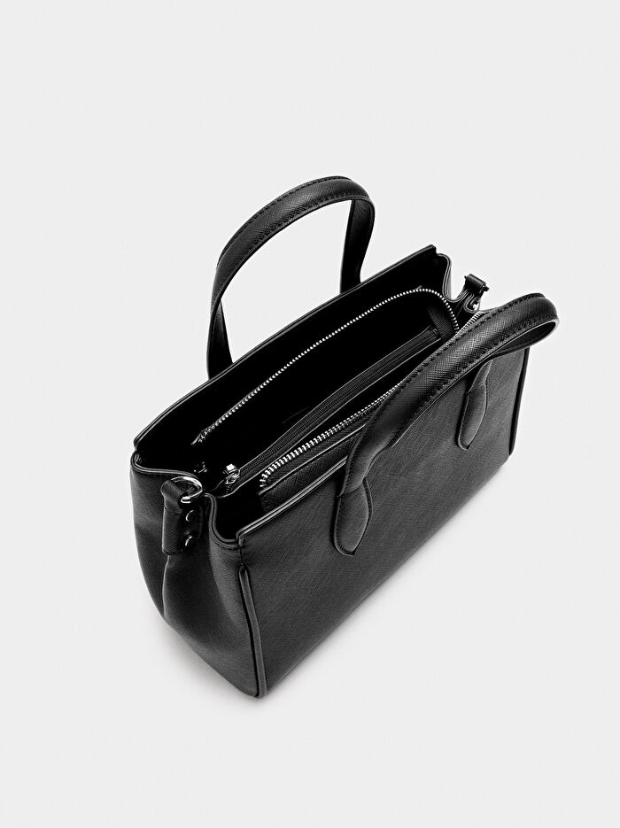 Dokulu Tote Çanta M