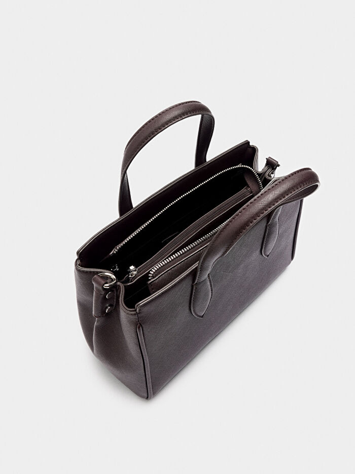 Dokulu Tote Çanta M