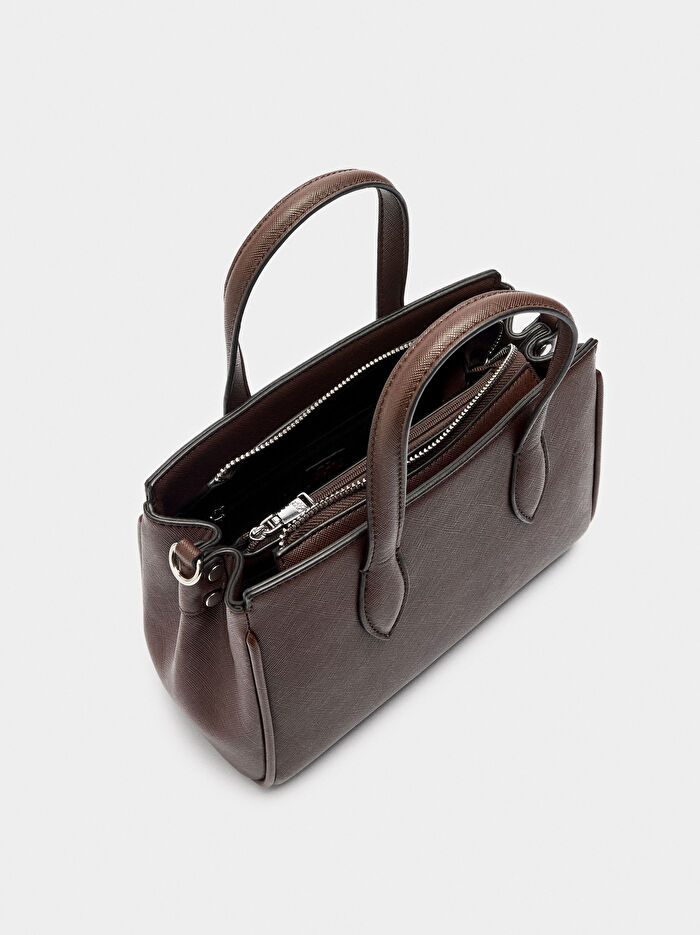 Dokulu Tote Çanta S