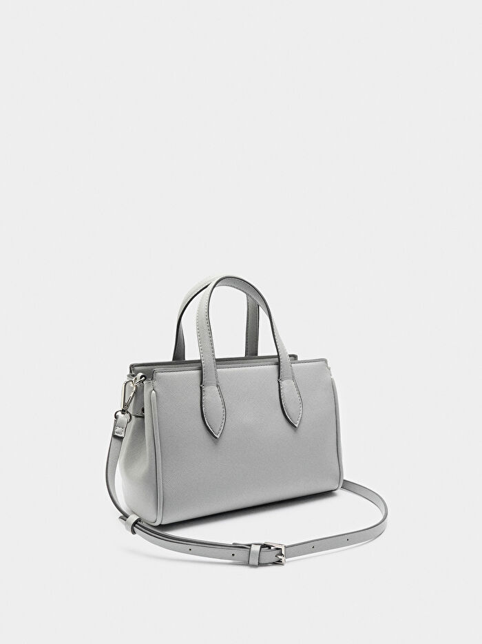 Dokulu Tote Çanta S