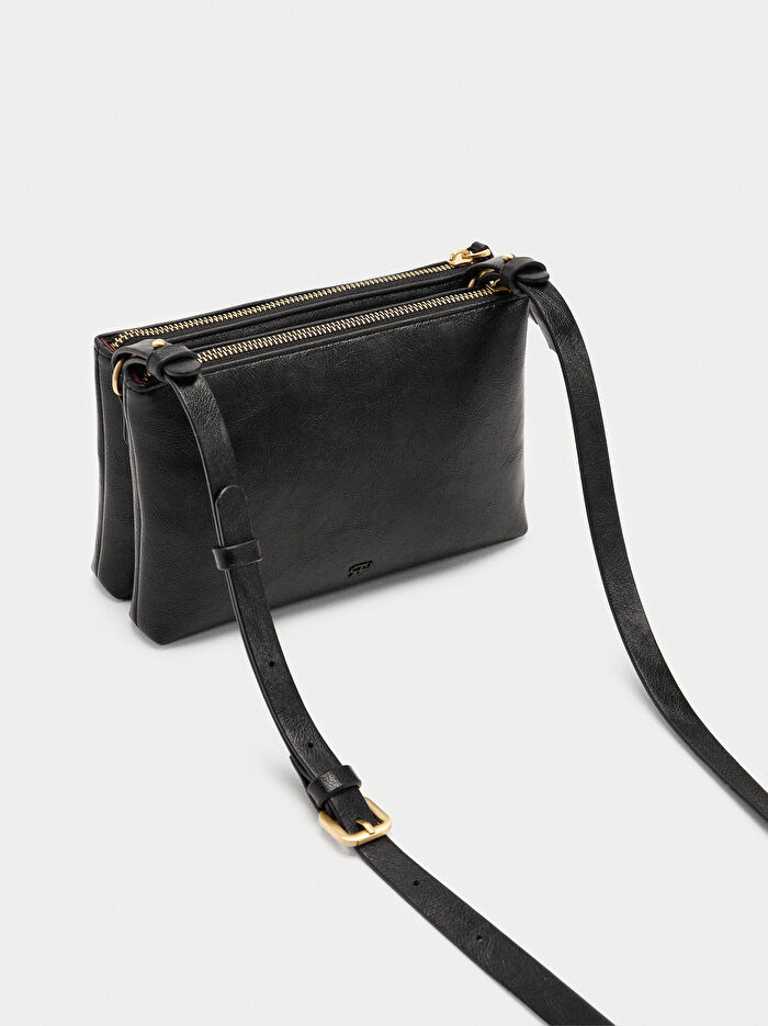 Zımba Detaylı Çapraz Çanta