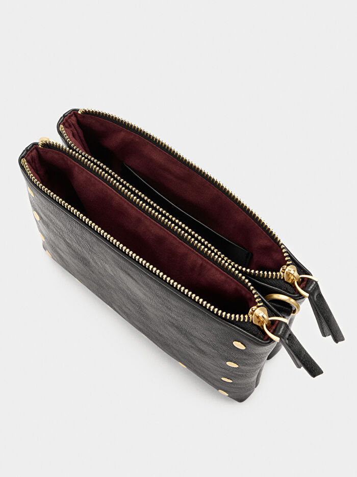 Zımba Detaylı Çapraz Çanta