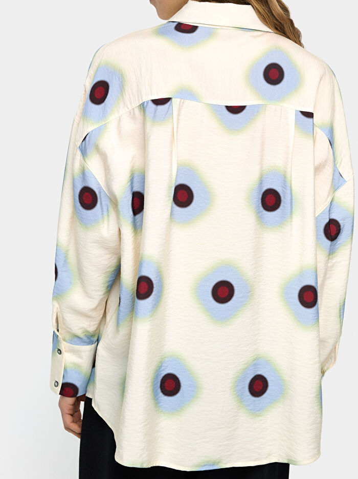 Daire Desenli Gömlek