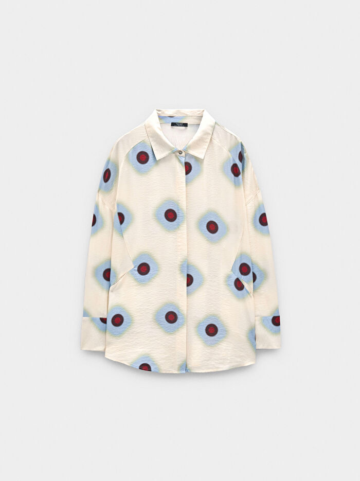 Daire Desenli Gömlek