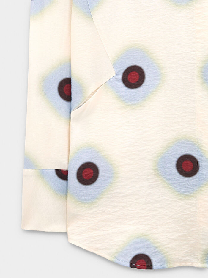 Daire Desenli Gömlek