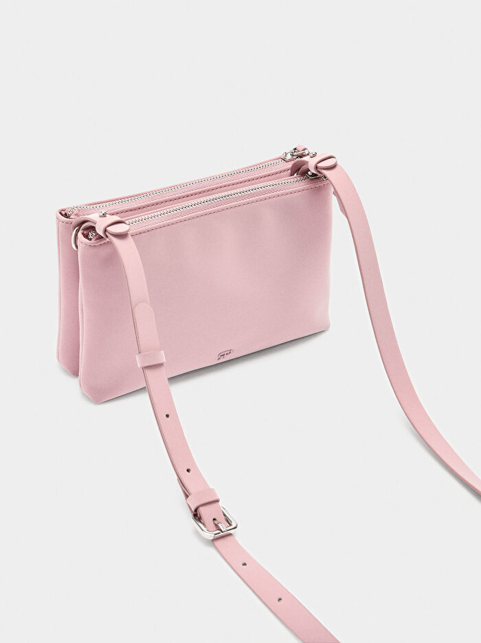 Yumuşak Dokulu Çapraz Çanta