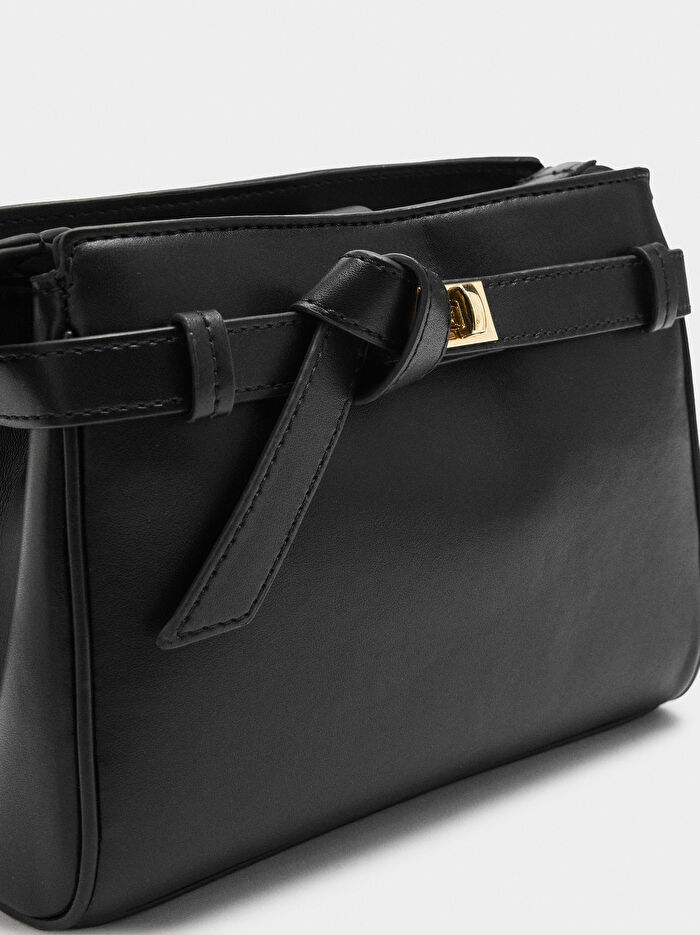 Kemer Detaylı Çapraz Çanta