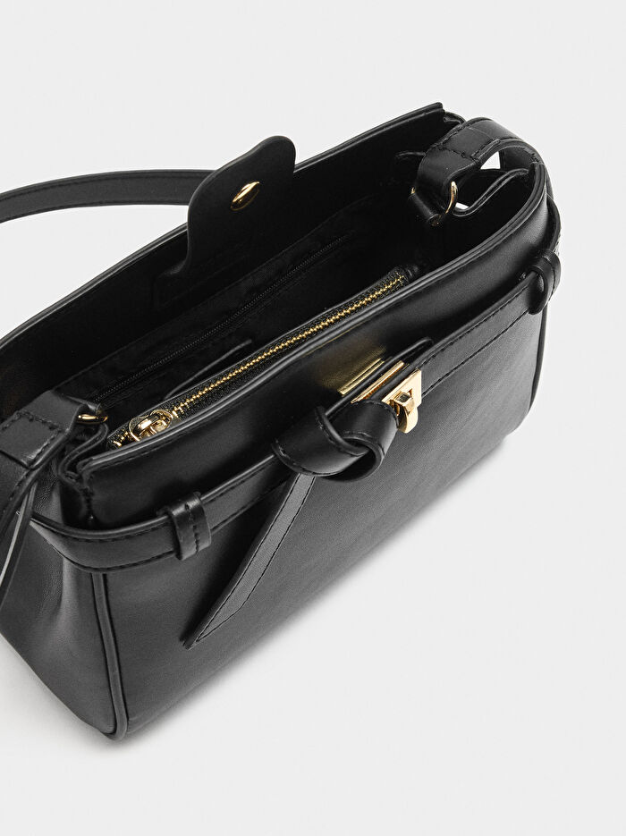 Kemer Detaylı Çapraz Çanta