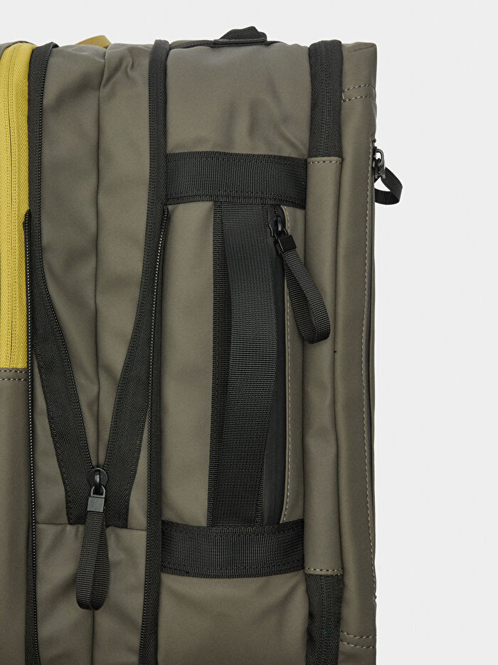 Kontrastlı Düz Kabin Sırt Çantası