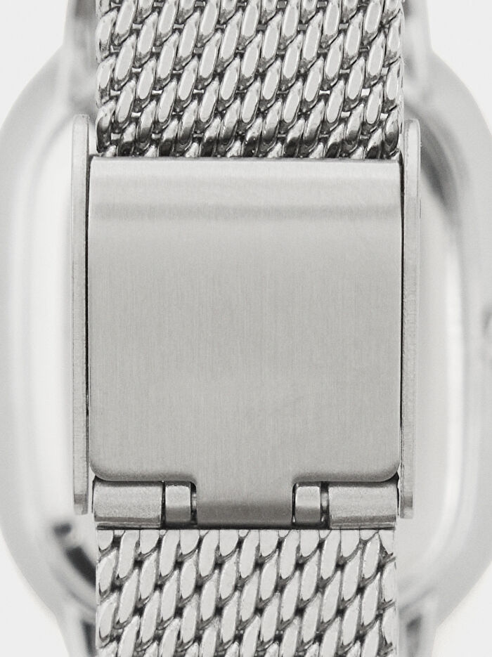 Paslanmaz Çelik Hasır Saat