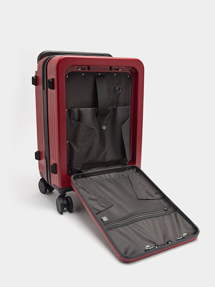 Çizgili Seyahat Valizi