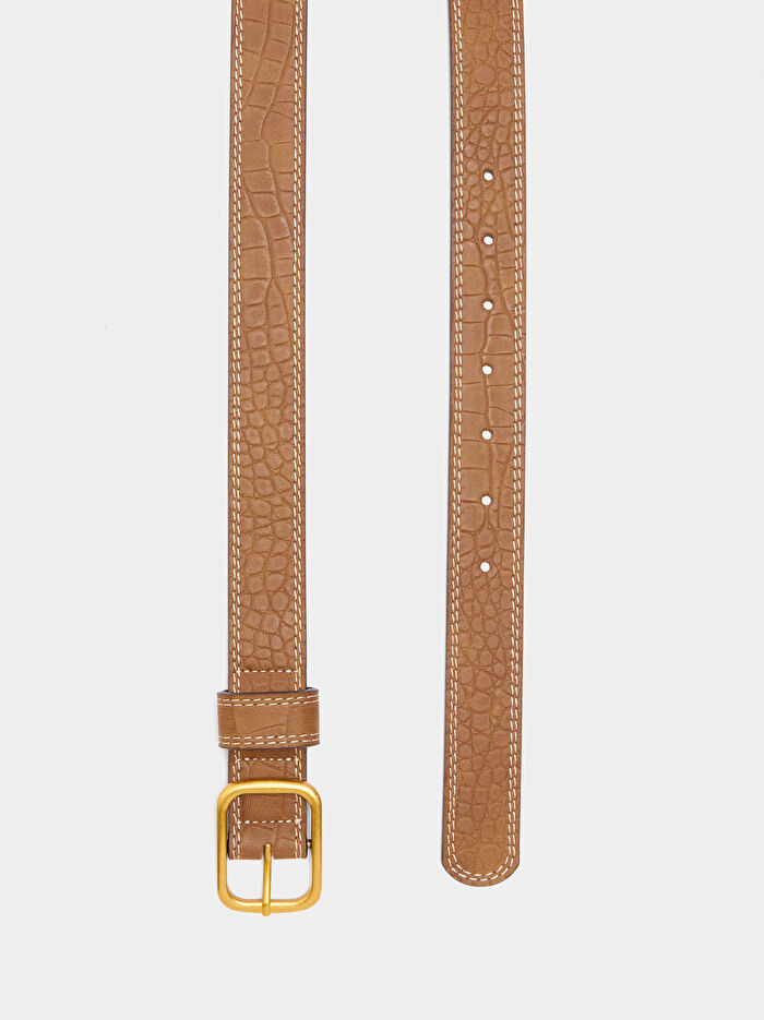 Hayvan Desenli Kemer