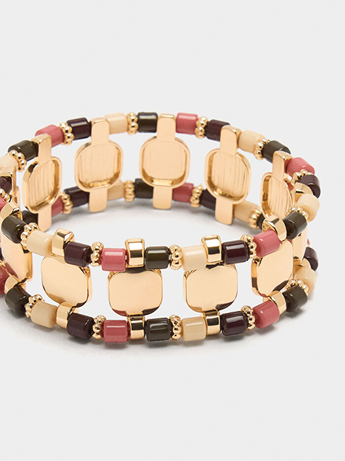 Çok Renkli Elastik Bileklik